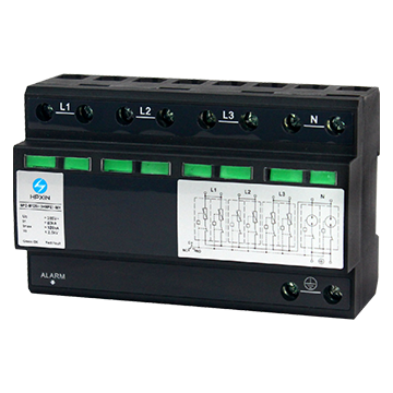 Ⅱ類交流電源防雷器SPD-M120/(3+NPE)-MH
